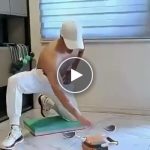 Posilovací trenažér na břicho – video
