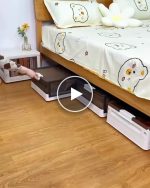 Víceúčelový podpostelový úložný box – video