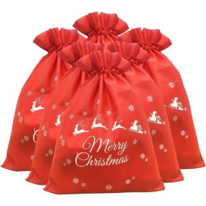 Vánoční pytlík na dárky (3 ks)