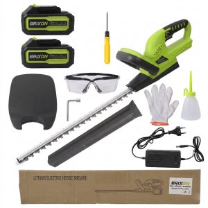AKU Nůžky na živý plot BRIXON + 2 baterie