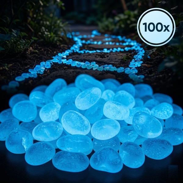 Magické svítící dekorační kamínky (100ks)