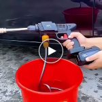 Bezdrátový elektrický vysokotlaký čistič – video